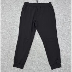 Lululemon Intent Jogger Mens XL Black Tapered Stretch Drawstring Sweatpants